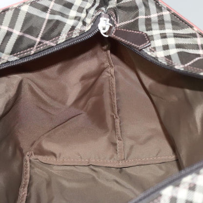 Burberry Nova Check Tote Nylon, PINK, NYLON, Tote bag
