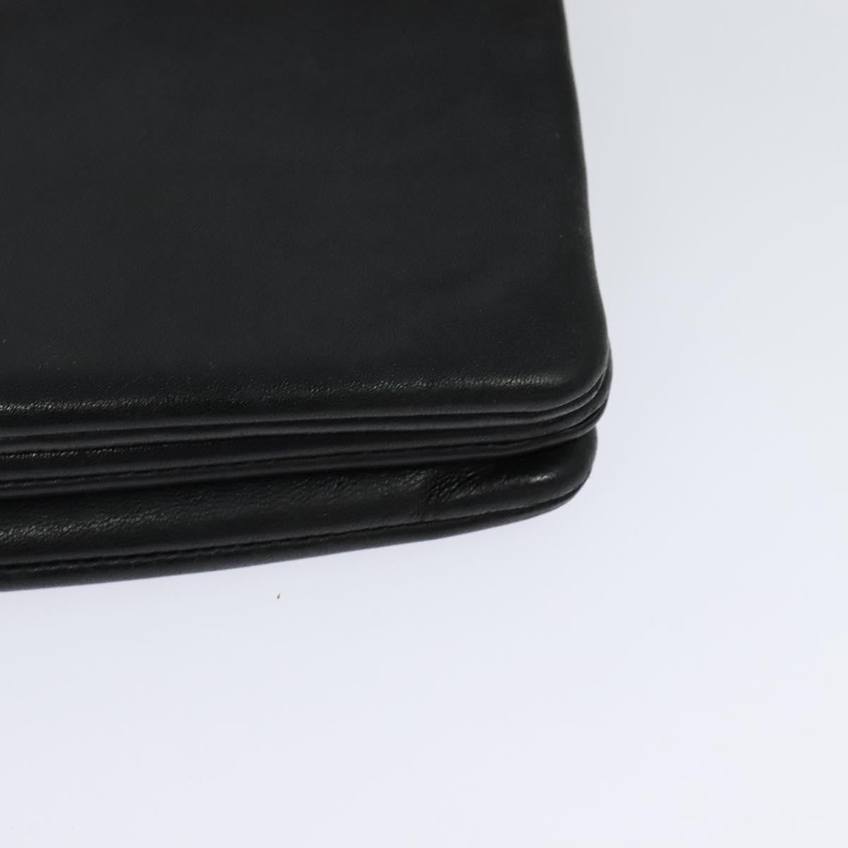 Celine Trio Crossbody Bag Leather, BLACK, LEATHER, Crossbody bag