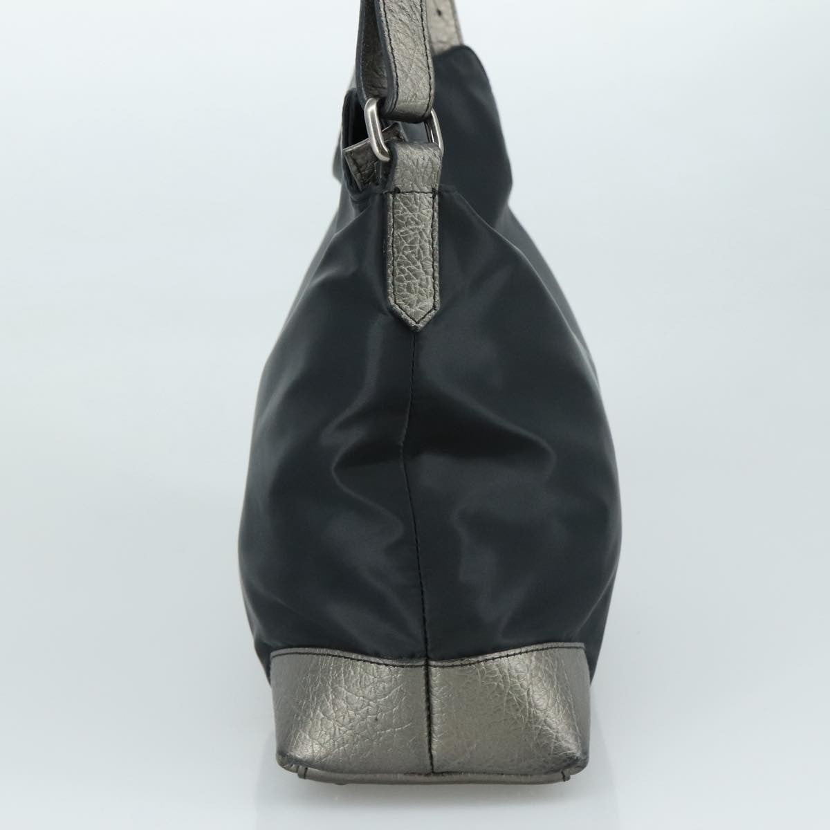 Burberry Vintage Shoulder Bag Nylon, BLACK, NYLON, Shoulder bag