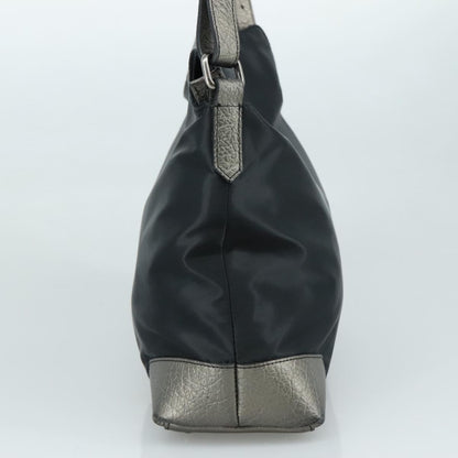 Burberry Vintage Shoulder Bag Nylon, BLACK, NYLON, Shoulder bag
