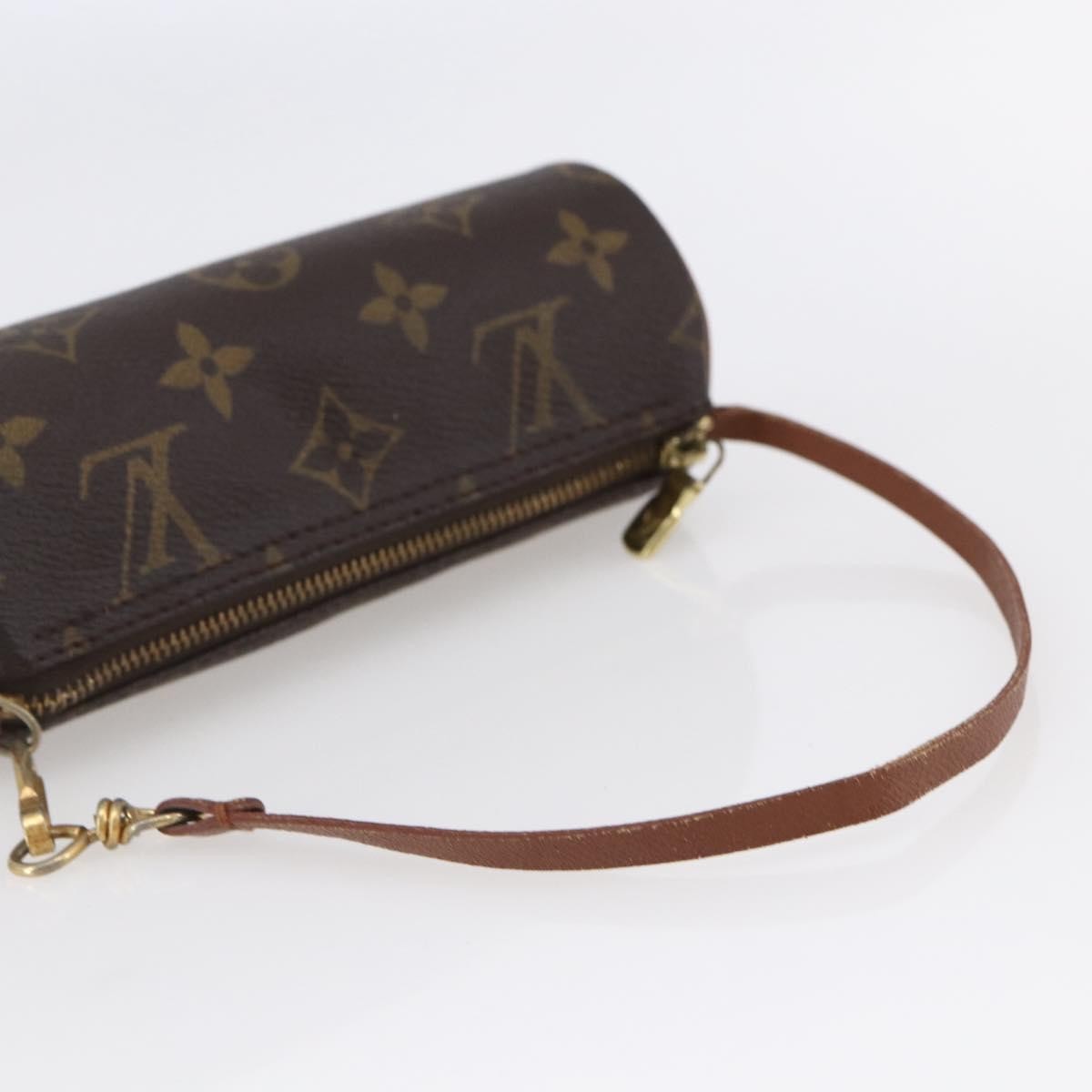 Louis Vuitton Papillon Pochette Monogram Canvas, BROWN, CANVAS, Handbag