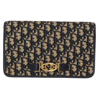 Christian Dior Vintage CD trotter Shoulder bag Canvas, BROWN, CANVAS, Shoulder bag
