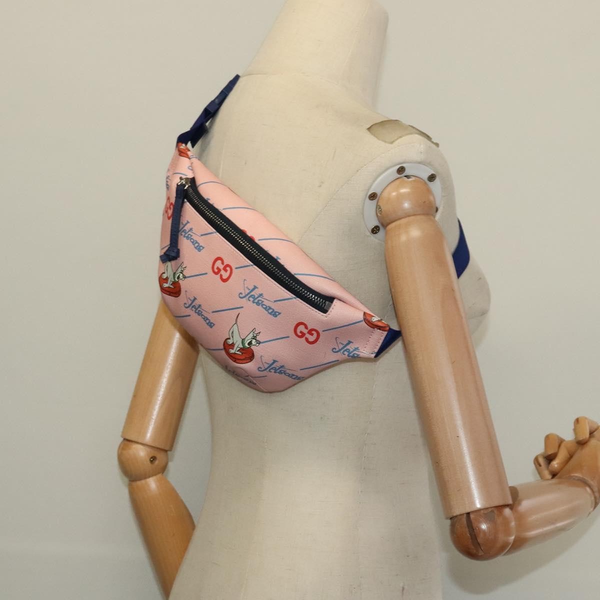 Gucci Children's Belt Bag GUCCI x The Jetsons, PINK, PVC, Shoulder bag
