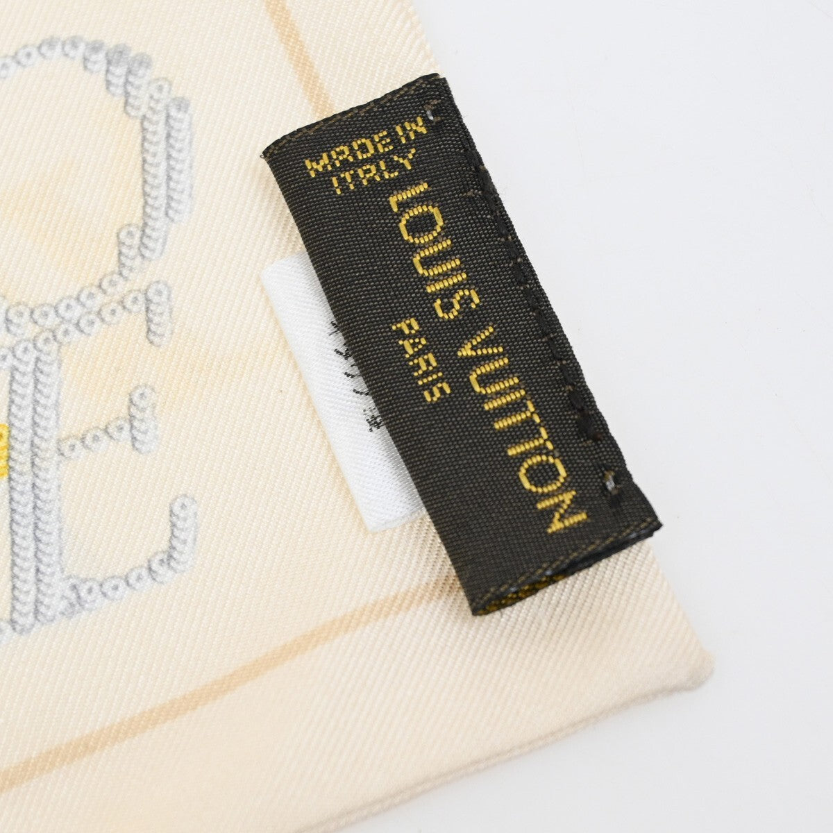 Louis Vuitton Bandeau Headband Monogram Denim, BEIGE, SILK, Scarve & shawl