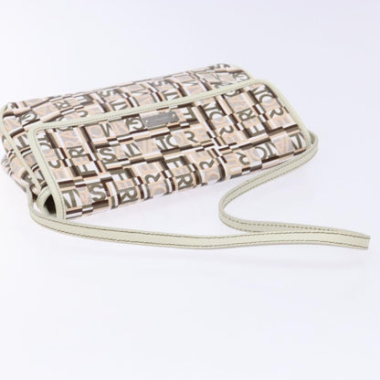 Salvatore Ferragamo Vintage clutch Bag Canvas, BEIGE, CANVAS, Clutche & pouche