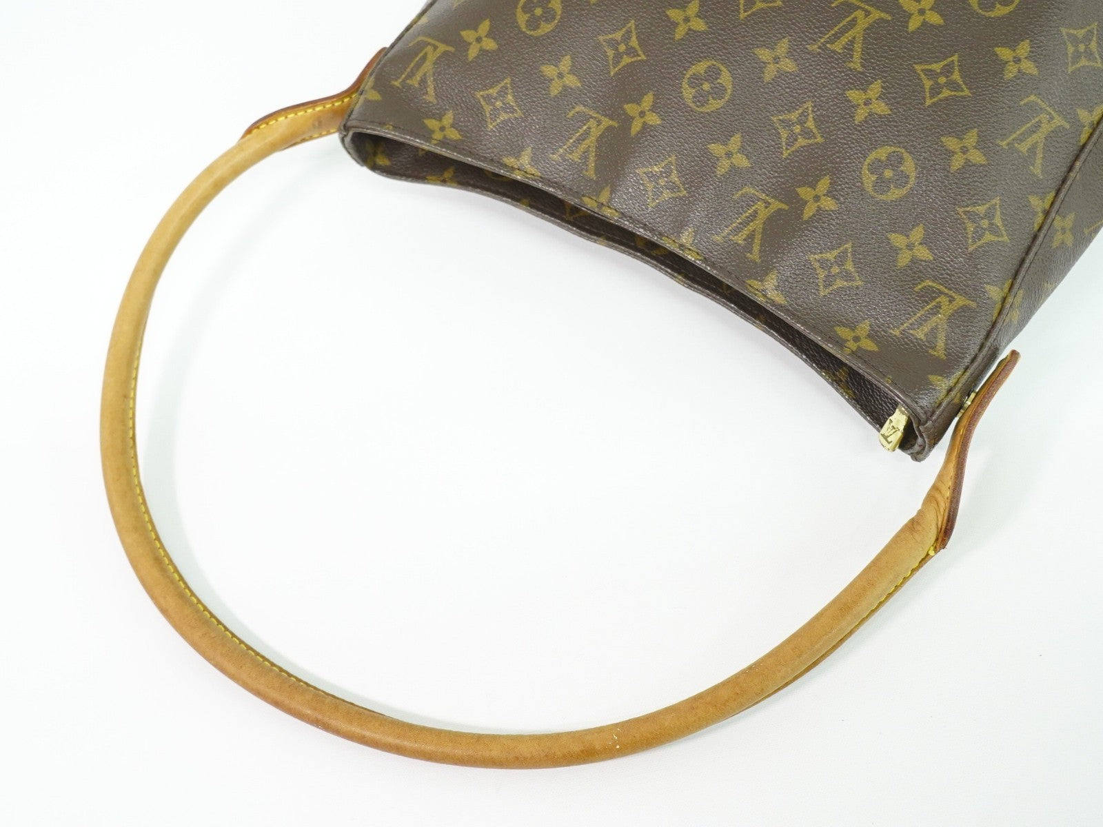 Louis Vuitton Monogram Looping Handbag Monogram Canvas, Brown, Canvas, Shoulder Bag