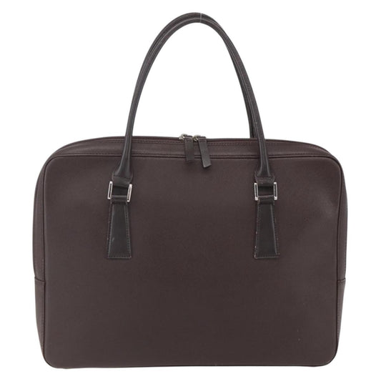 Burberry Vintage Handbag Leather, BROWN, LEATHER, Handbag