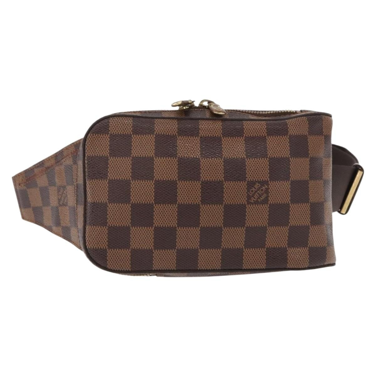 Louis Vuitton Geronimos Waist Bag Damier, Brown, Canvas, Clutch