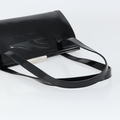 Salvatore Ferragamo Vintage Tote bag Patent Leather, BLACK, PATENT_LEATHER, Tote bag
