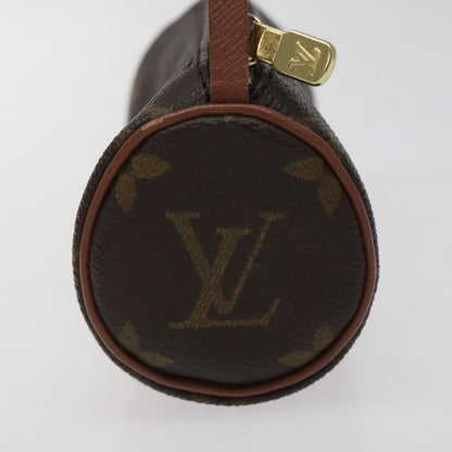 Louis Vuitton Papillon Pochette Monogram Canvas, BROWN, CANVAS, Handbag