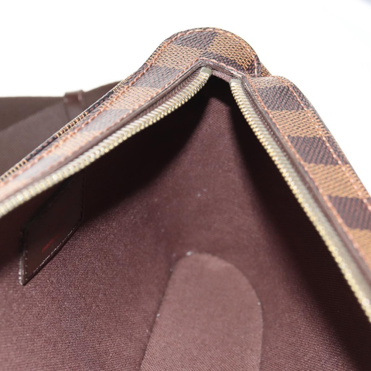 Louis Vuitton Geronimos Waist Bag Damier, BROWN, CANVAS, Travel bag