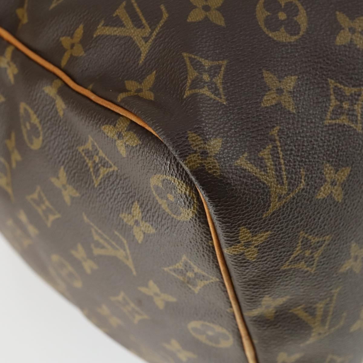 Louis Vuitton Sac Souple Handbag Monogram Canvas, BROWN, CANVAS, Travel bag