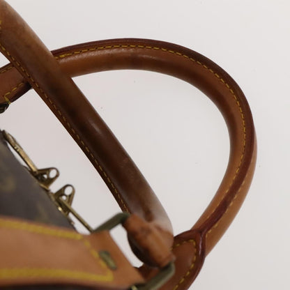 Louis Vuitton Keepall Bag Monogram Canvas, BROWN, CANVAS, Travel bag