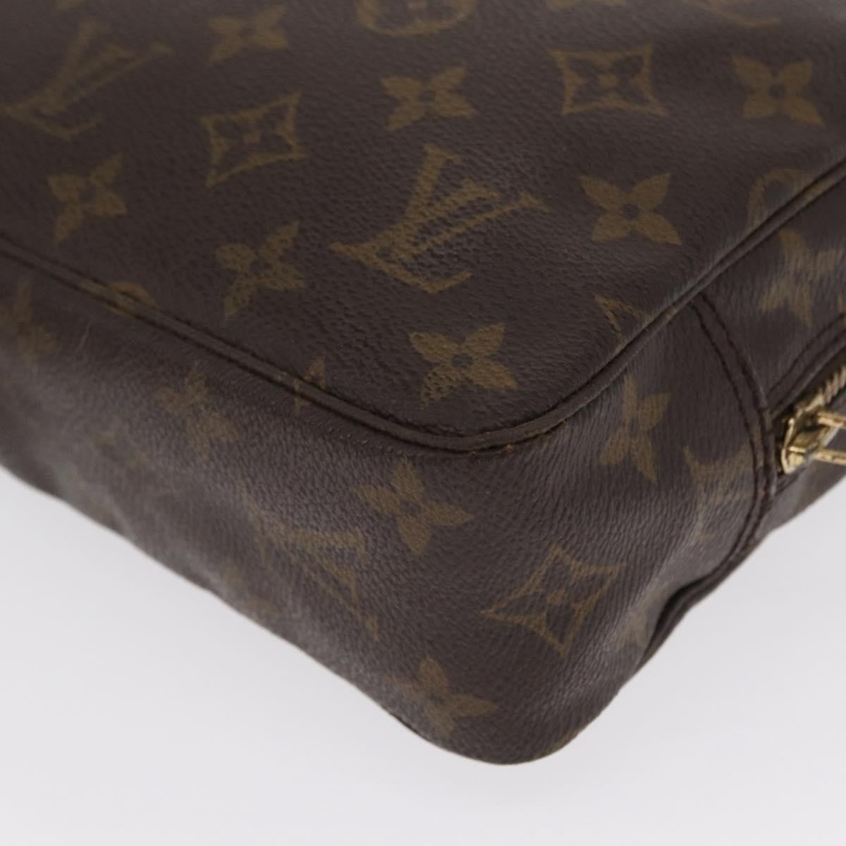 Louis Vuitton Trousse Toilette Monogram Canvas, BROWN, CANVAS, Clutche & pouche
