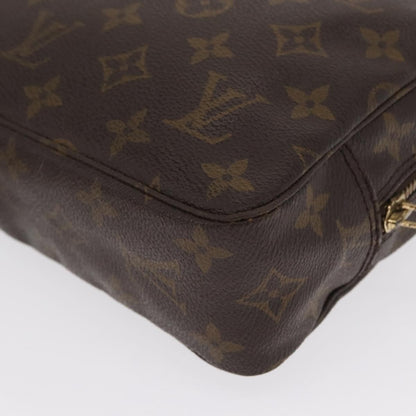 Louis Vuitton Trousse Toilette Monogram Canvas, BROWN, CANVAS, Clutche & pouche