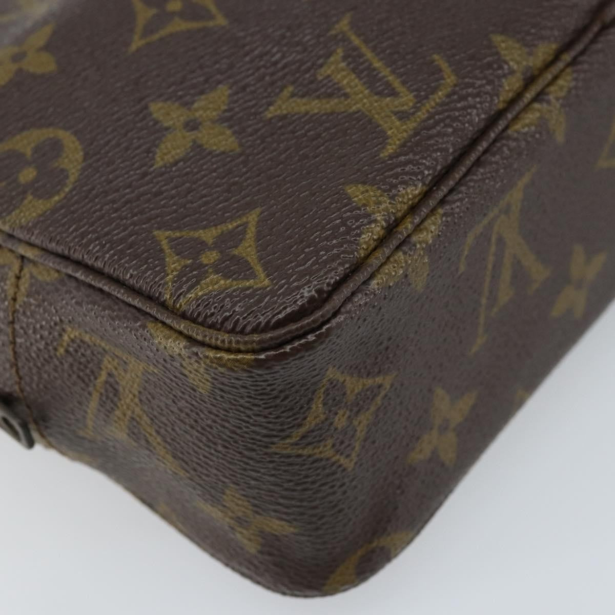 Louis Vuitton Trousse Toilette Monogram Canvas, BROWN, CANVAS, Clutche & pouche