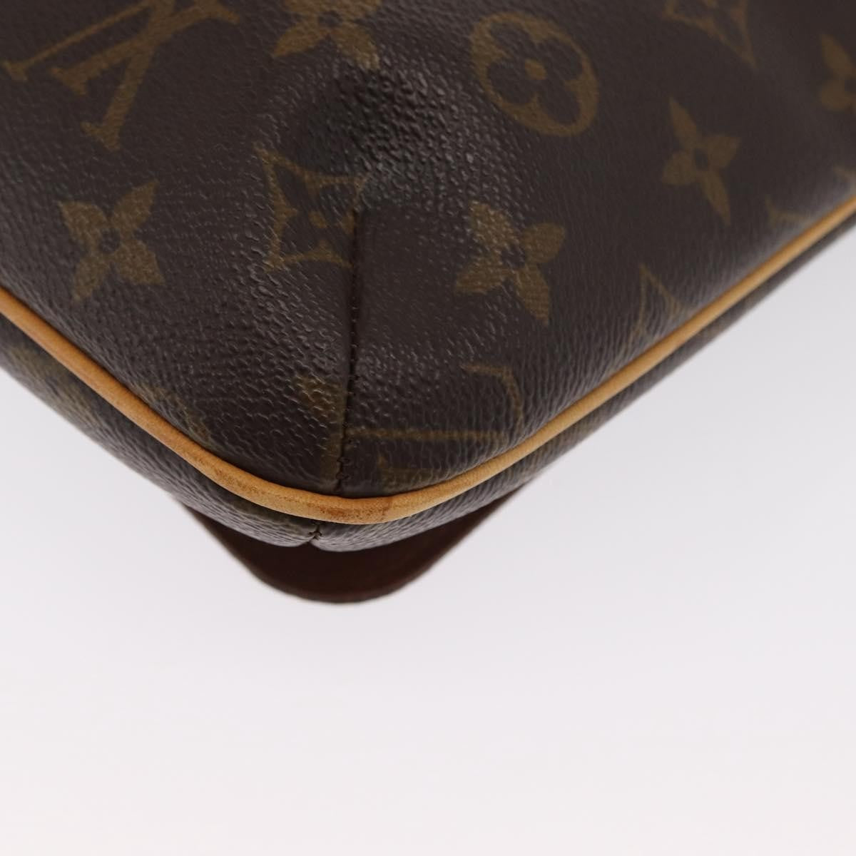 Louis Vuitton Musette Salsa Handbag Monogram Canvas, BROWN, CANVAS, Shoulder bag
