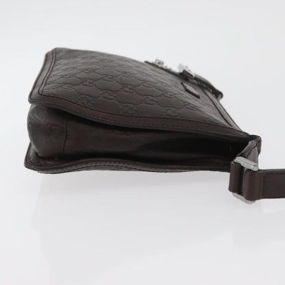 Gucci Zip Pouch Leather, BROWN, LEATHER, Clutche & pouche