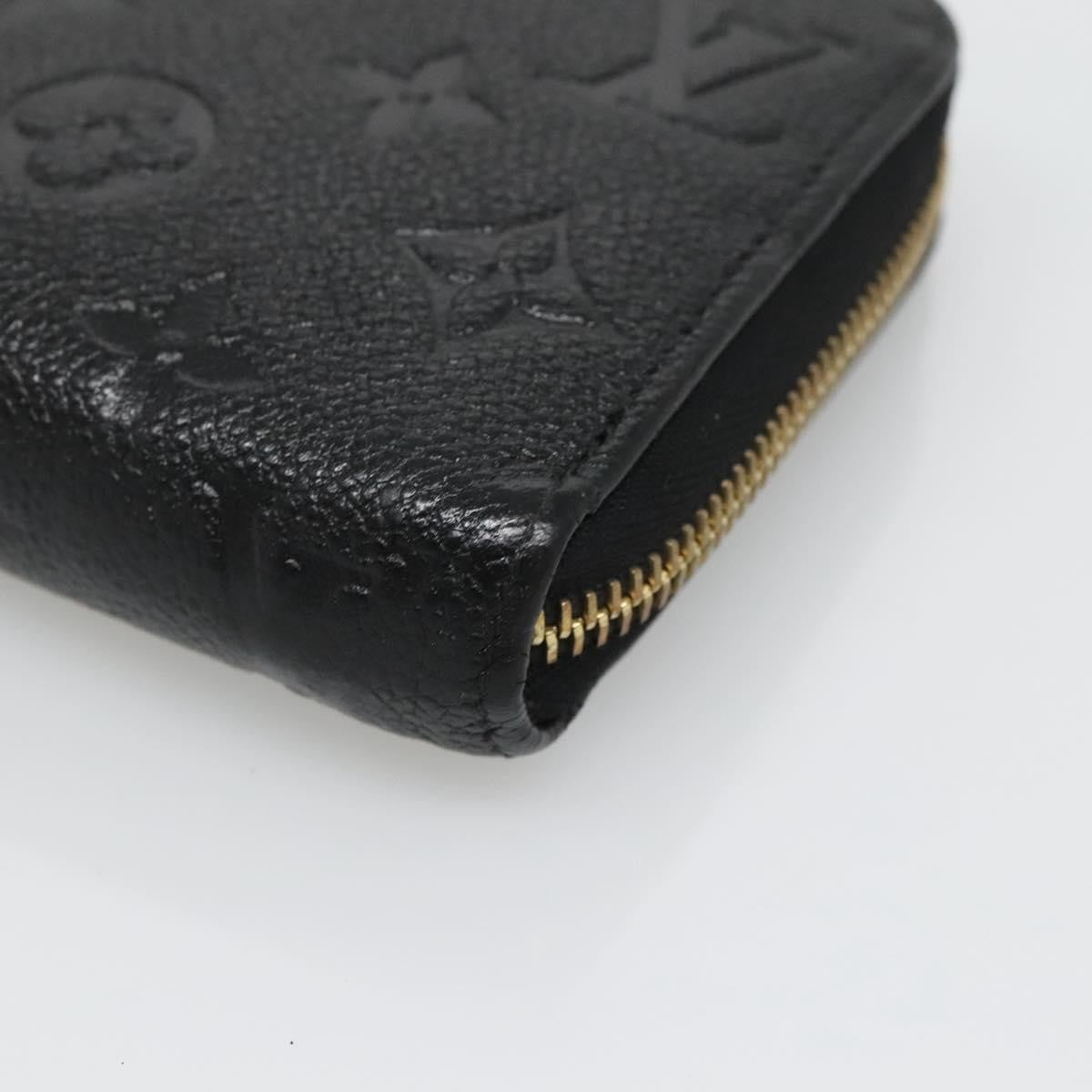 Louis Vuitton Portefeuille zippy Monogramme Empreinte Monogramme Empreinte, BLACK, LEATHER, Wallets