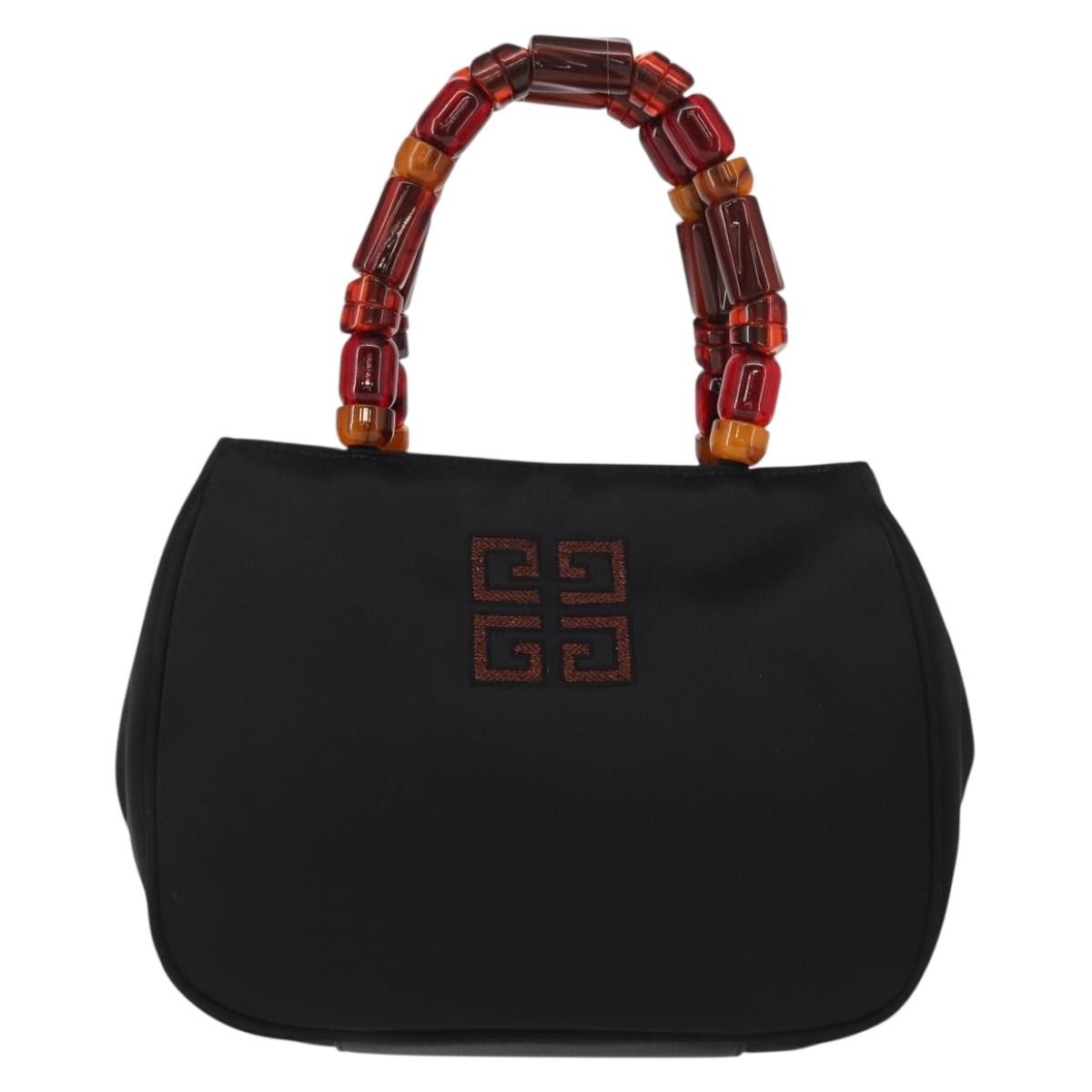 Givenchy Vintage Handbag Nylon, BLACK, NYLON, Handbag