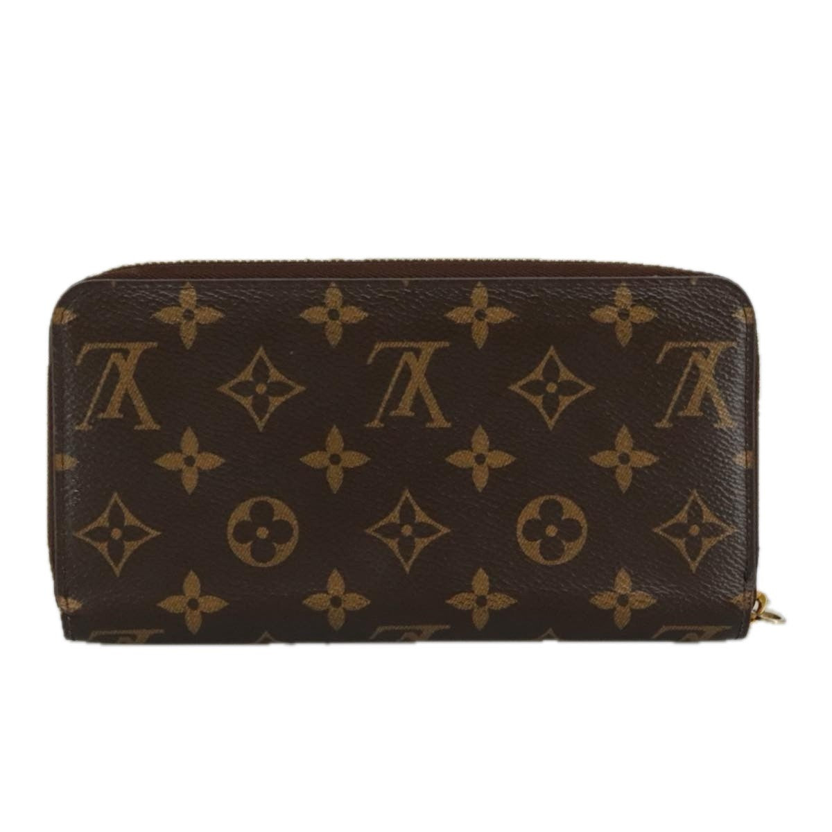 Louis Vuitton Zippy Compact Wallet Monogram Canvas, BROWN, CANVAS, Wallets