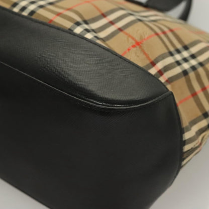 Burberry Nova Check Handbag Nova Check Canvas, BEIGE, CANVAS, Handbag