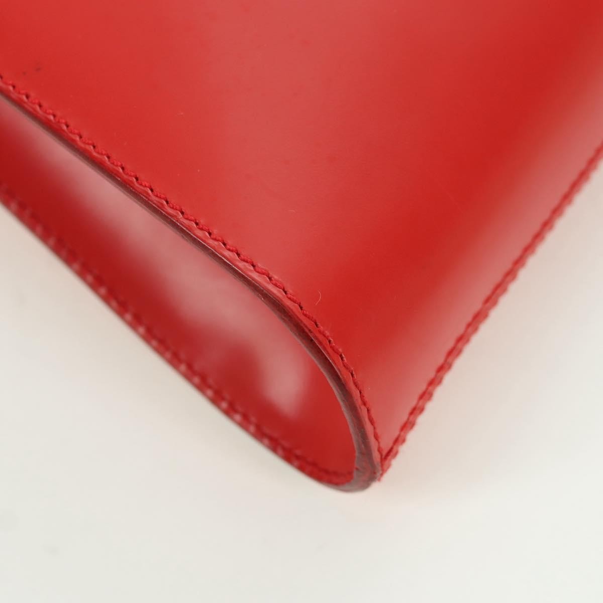 Salvatore Ferragamo Vintage Shoulder Bag Leather, Red, Leather, Shoulder Bag