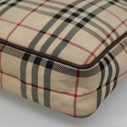 Burberry Zip Messenger Bag Nylon, BEIGE, NYLON, Shoulder bag