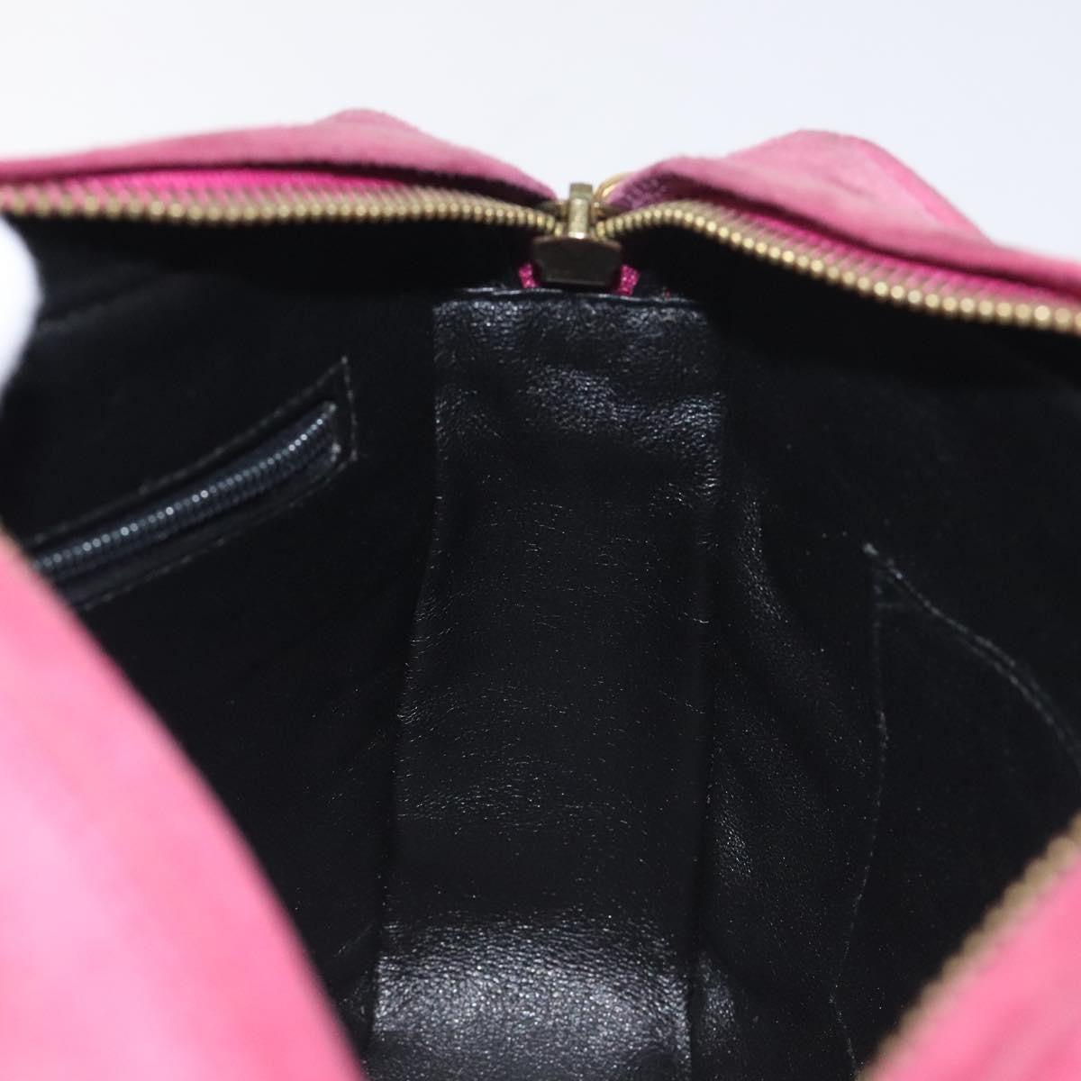 Chanel Vintage Camera bag Suede, PINK, SUEDE, Crossbody bag