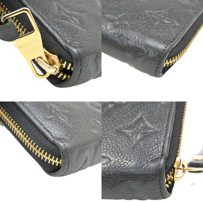 Louis Vuitton Portefeuille zippy Monogramme Empreinte Monogramme Empreinte, BLACK, LEATHER, Wallets