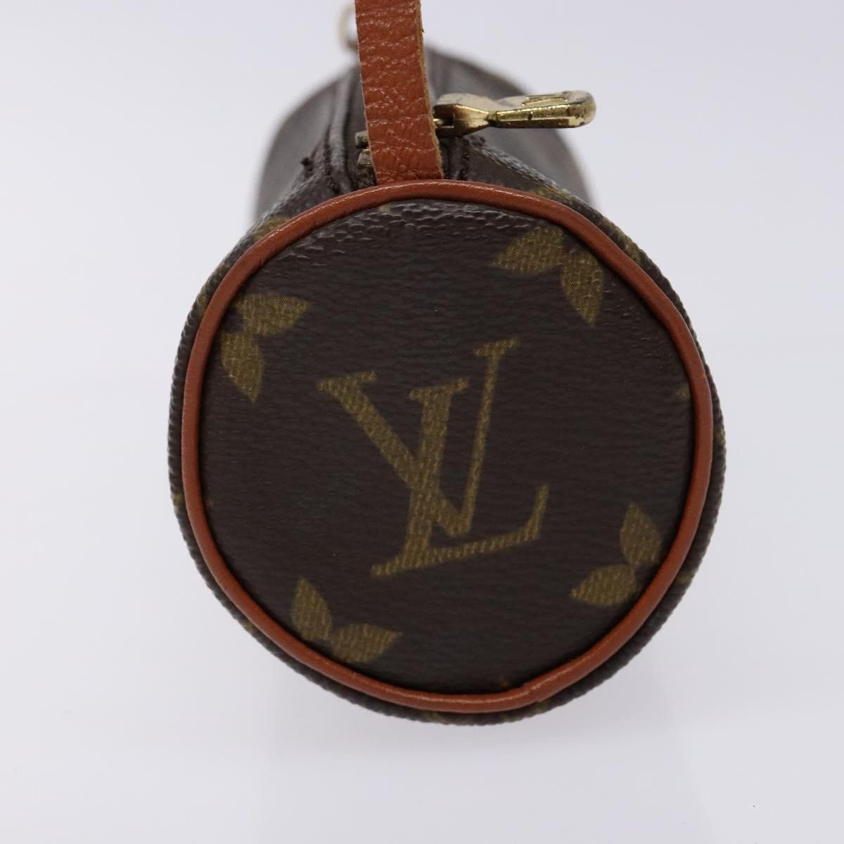Louis Vuitton Papillon Pochette Monogram Canvas, BROWN, CANVAS, Handbag