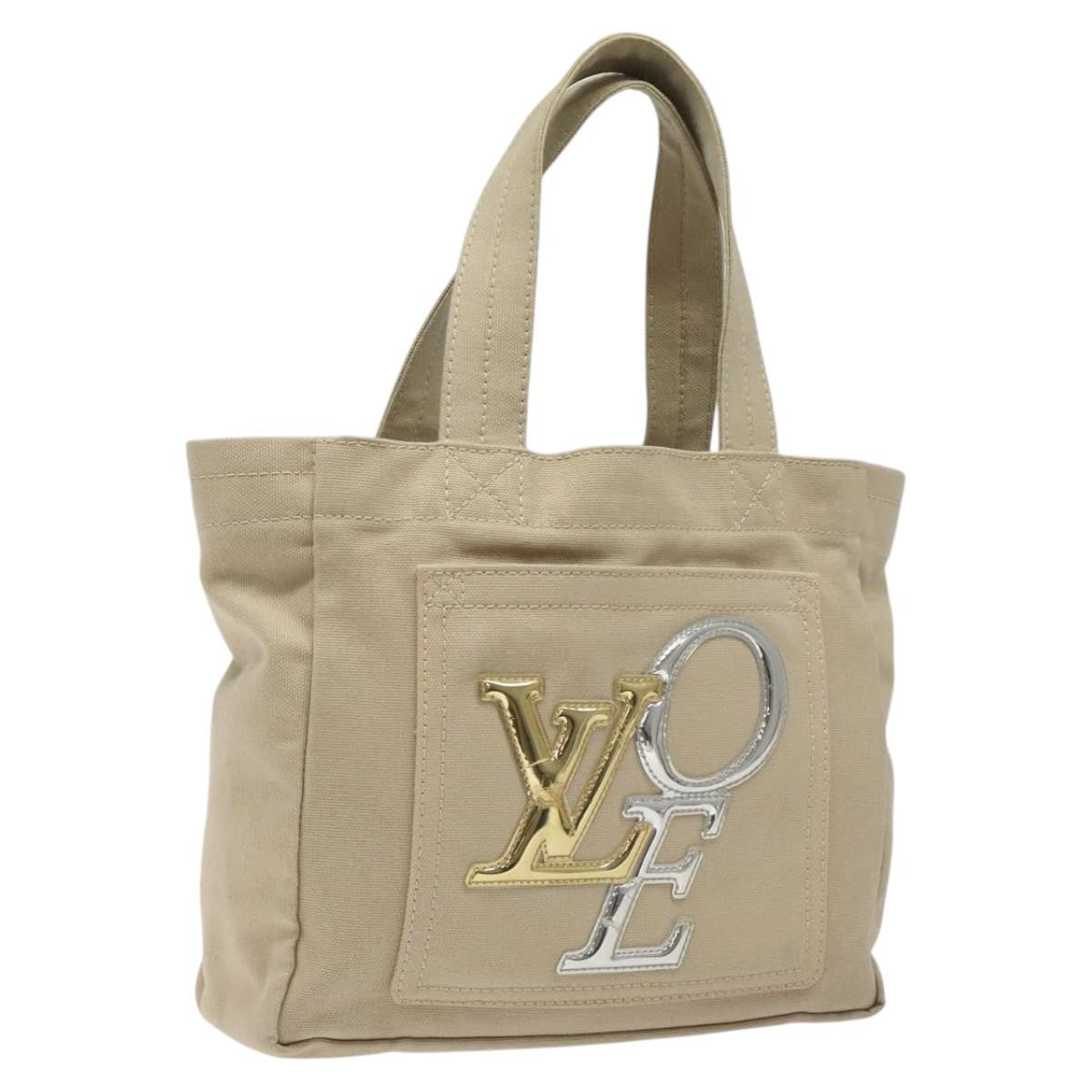 Louis Vuitton That's Love Tote Canvas, BEIGE, CANVAS, Tote bag