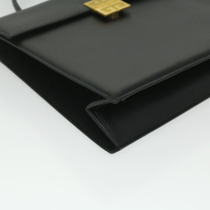 Givenchy 4G Vertical Crossbody Bag Leather, BLACK, LEATHER, Handbag