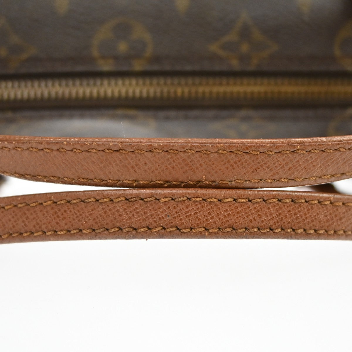 Louis Vuitton Papillon Handbag Monogram Canvas, Brown, Canvas, Handbag