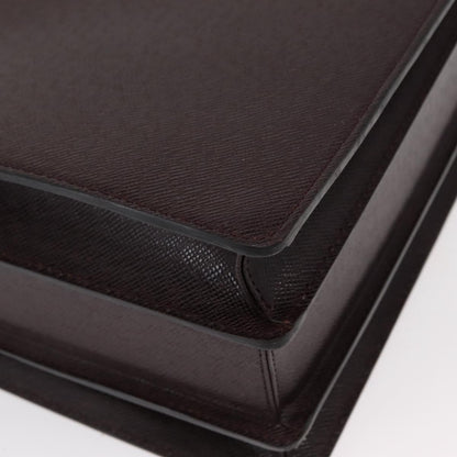 Louis Vuitton Pilot Briefcase Taiga Leather, BROWN, LEATHER, Briefcase