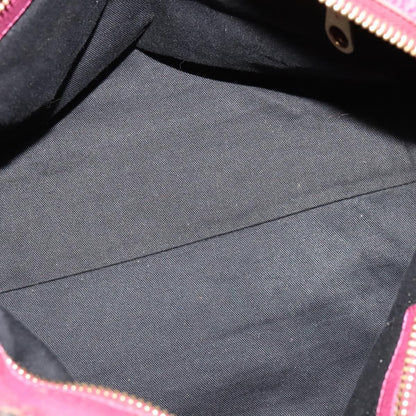 Chloe Ethel Tote Leather, PINK, LEATHER, Tote bag