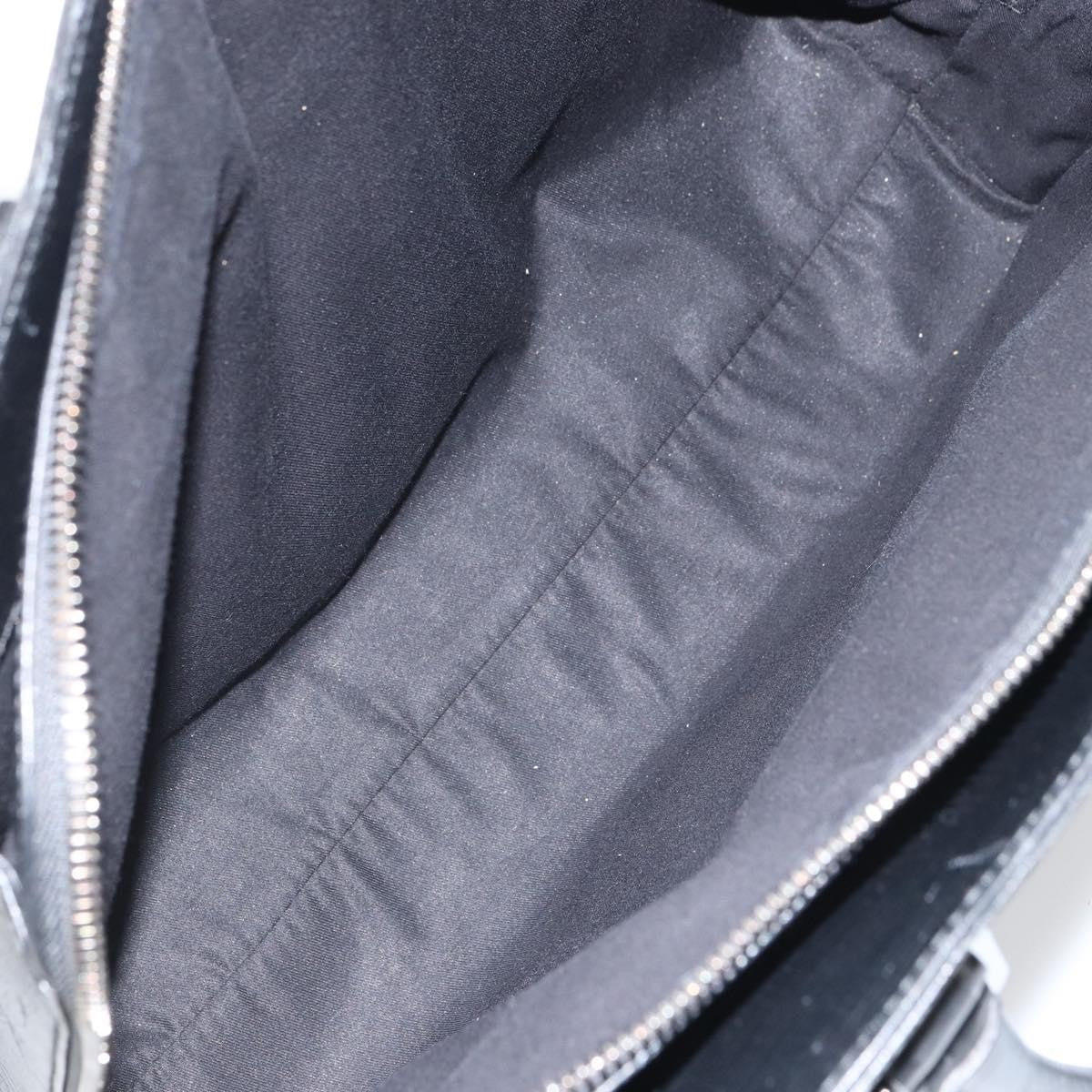 Gucci Vintage Handbag Leather, BLACK, LEATHER, Handbag