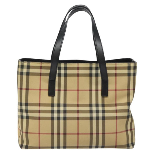Burberry Nova Check Tote canvas check pattern, BEIGE, CANVAS, Tote bag