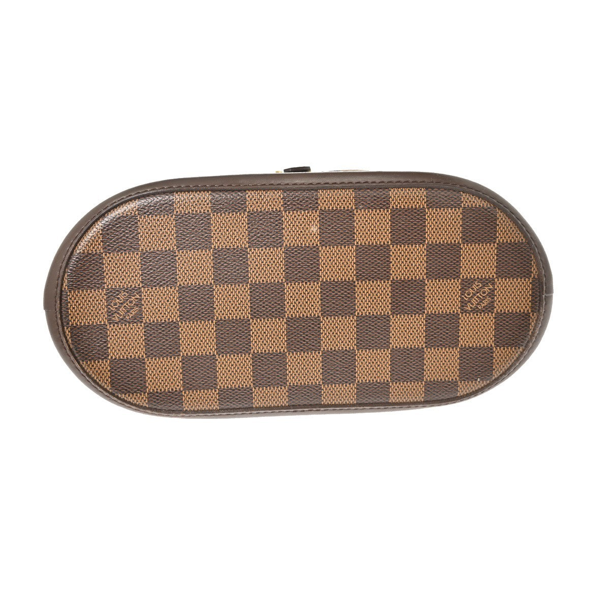 Louis Vuitton Manosque Handbag Damier, BROWN, CANVAS, Tote bag