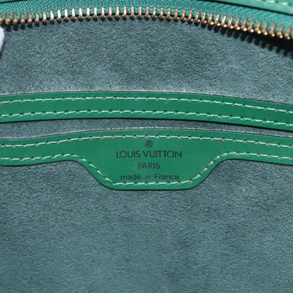 Louis Vuitton Saint Jacques Handbag Epi Leather, GREEN, LEATHER, Shoulder bag