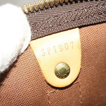 Louis Vuitton Keepall Bag Monogram Canvas, BROWN, CANVAS, Travel bag