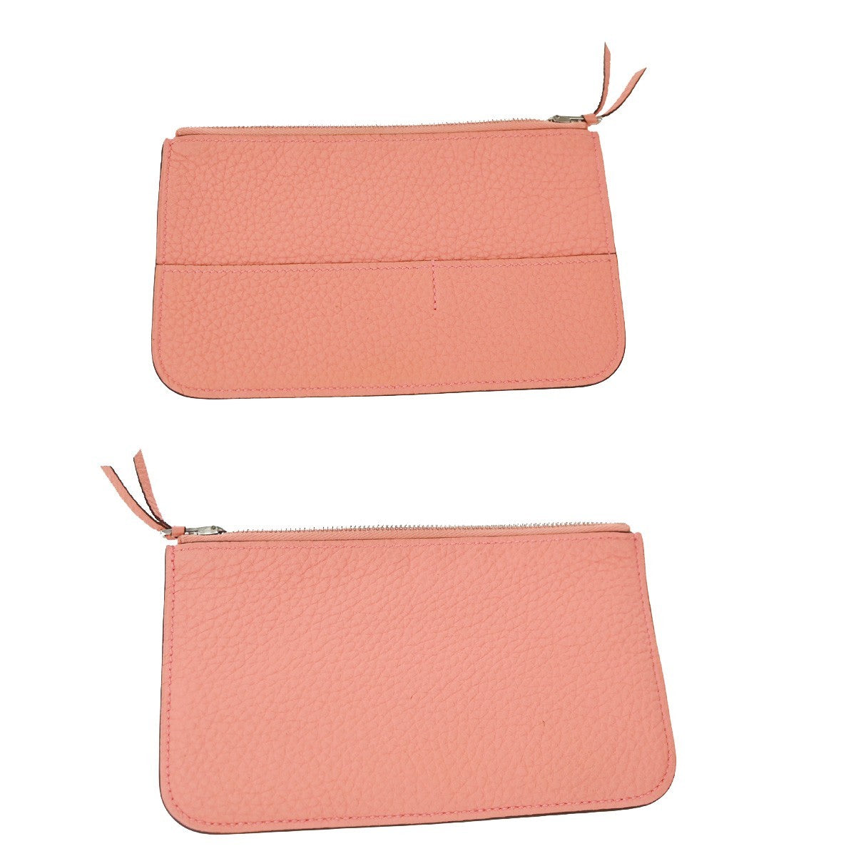Hermes Dogon Duo Combined Wallet Leather, ORANGE, LEATHER, Wallets