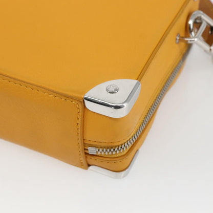 Louis Vuitton Handle Soft Trunk Bag Monogram Taurillon Leather, Yellow, Leather, Clutch