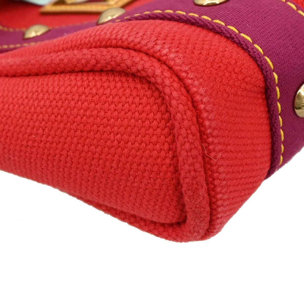 Louis Vuitton Antigua Tote Canvas, Red, Canvas, Tote Bag