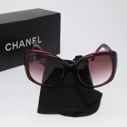Chanel Logo CC Sunglasses Plastic, Red, Plastic, Sunglasses