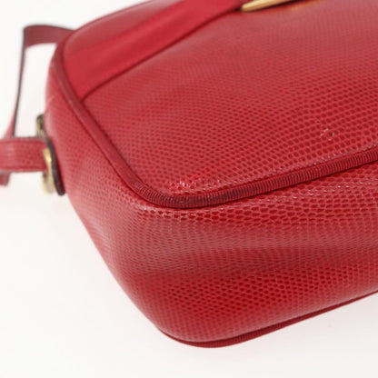 Salvatore Ferragamo Vara Bow camera Shoulder Bag Leather, RED, LEATHER, Shoulder bag