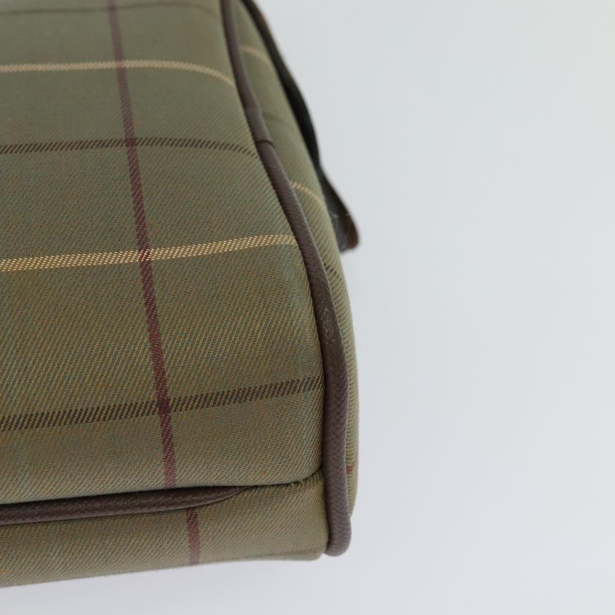 Burberry Nova check Pochette Canvas, BEIGE, CANVAS, Clutche & pouche