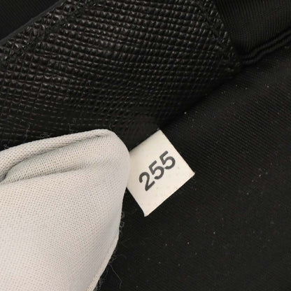 Prada Front Pocket Messenger Bag Tessuto, BLACK, NYLON, Shoulder bag