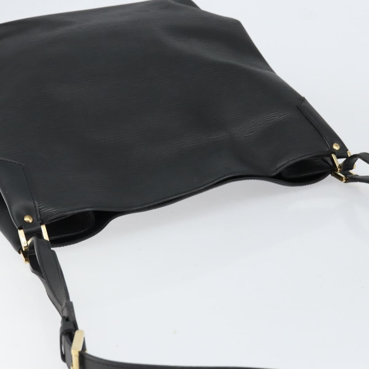 Louis Vuitton Mandara Handbag Epi Leather, BLACK, LEATHER, Shoulder bag