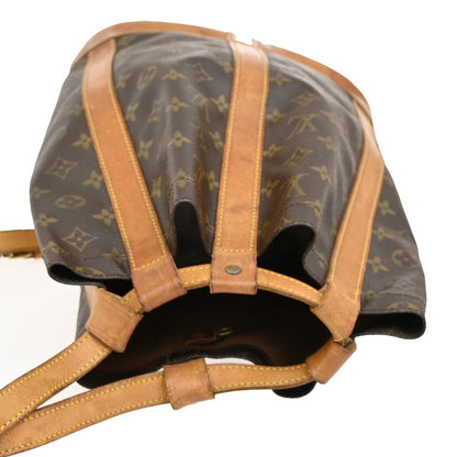 Louis Vuitton Randonnee Backpack Monogram Canvas, BROWN, CANVAS, Shoulder bag